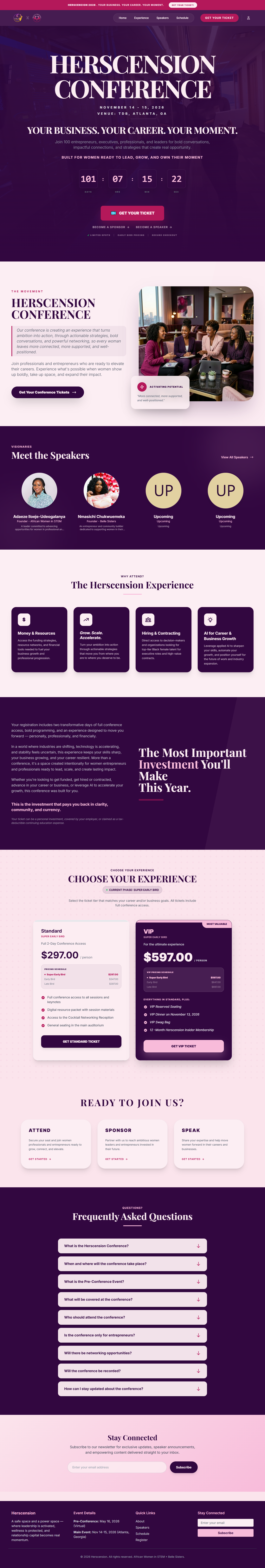 A Conference Website